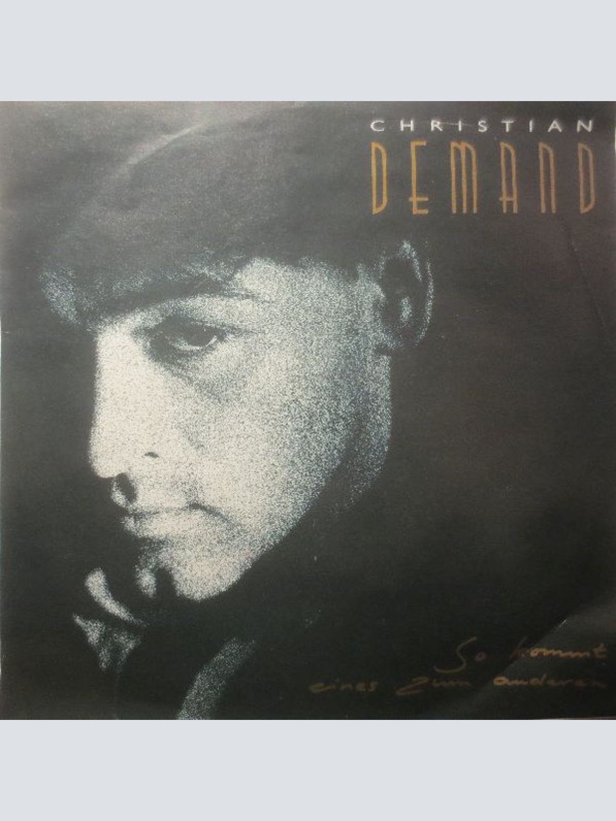 Vinyl / Christian Demand - So Kommt Eines Zum Anderen