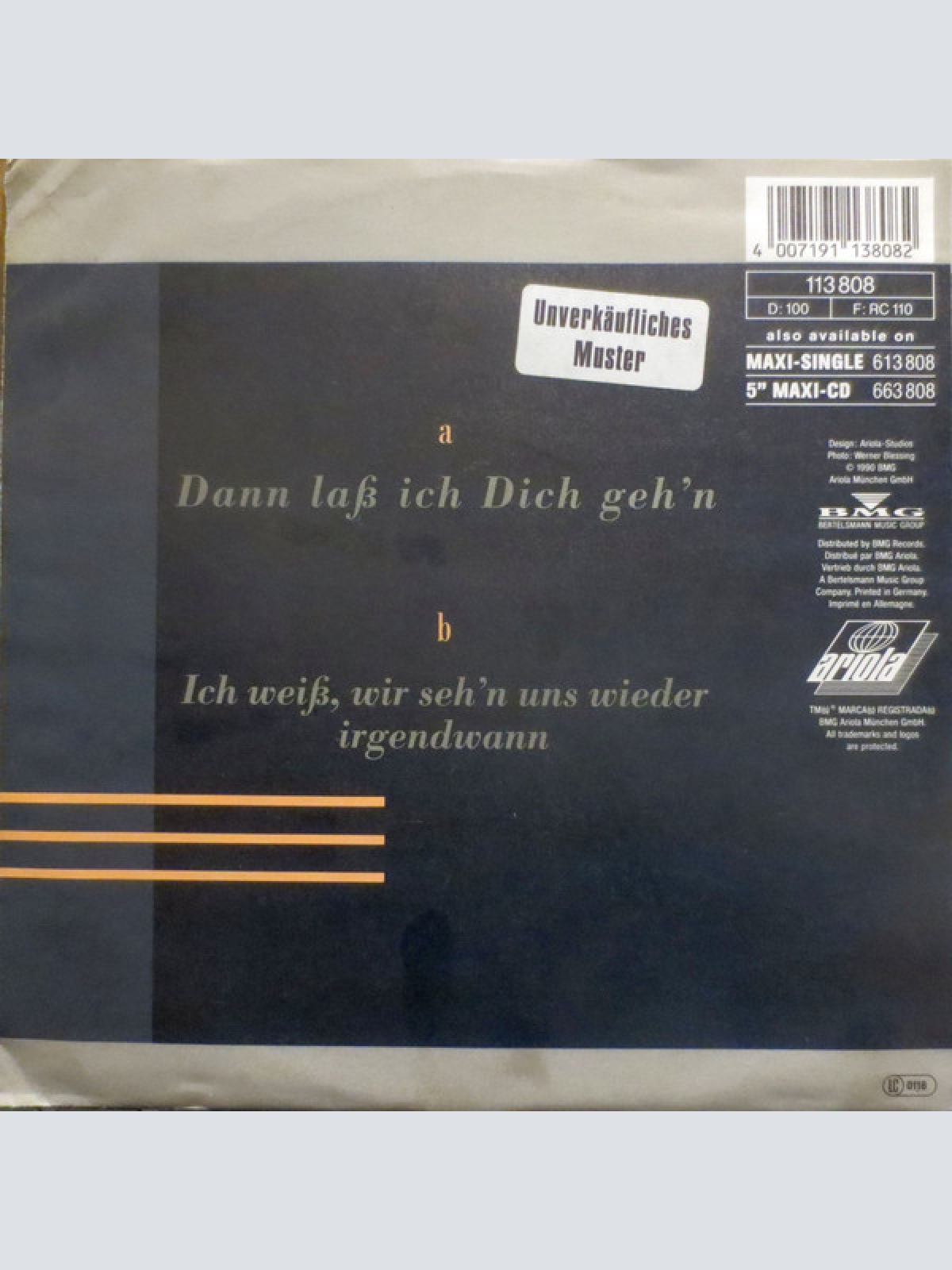 Vinyl / Ricky Dandell* - Dann Laß Ich Dich Geh'n