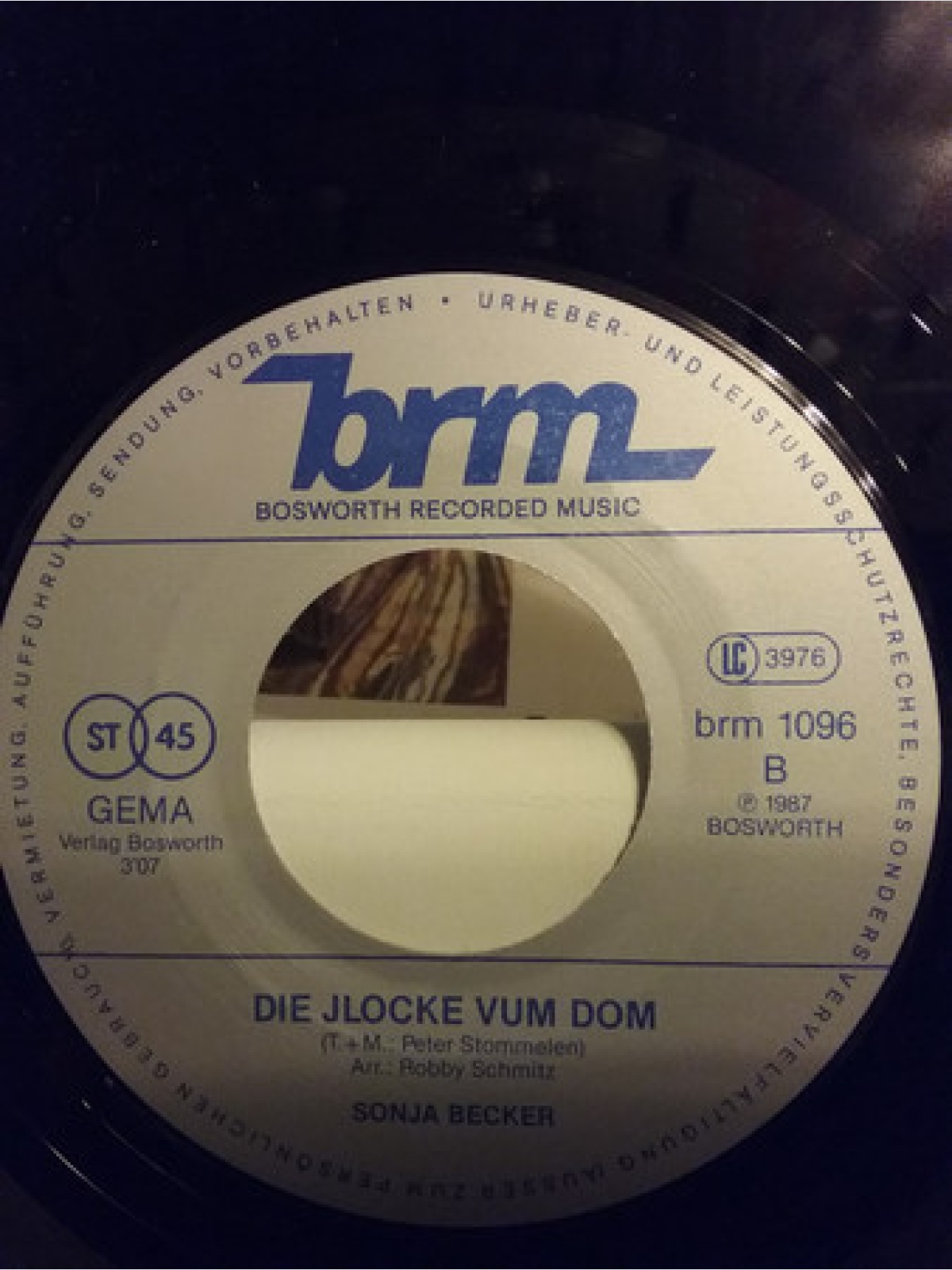 Vinyl / Sonja Becker - Colonia Hurra!