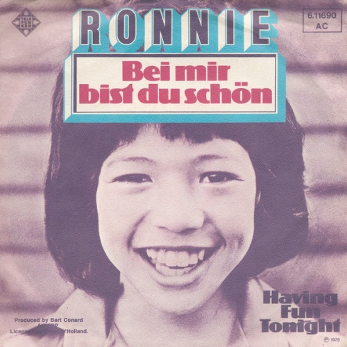 Vinyl / Ronnie (24) - Bei Mir Bist Du Schön