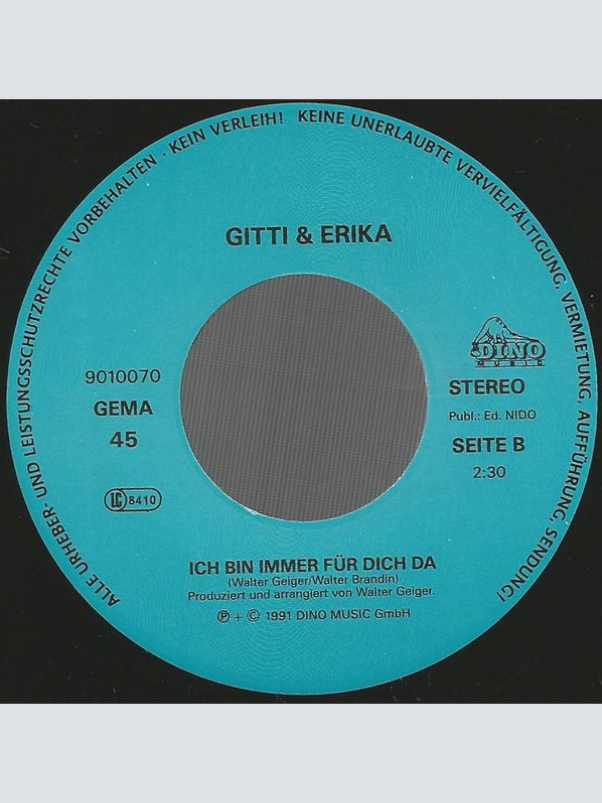 Vinyl / Gitti Und Erika* - Wenn Jemand Dich Liebt