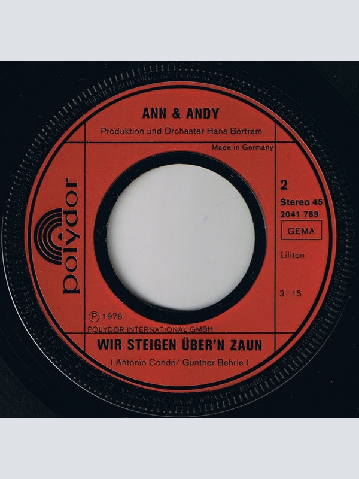 Vinyl / Ann & Andy - Erlebe Deine Erste Liebe Wieder Neu