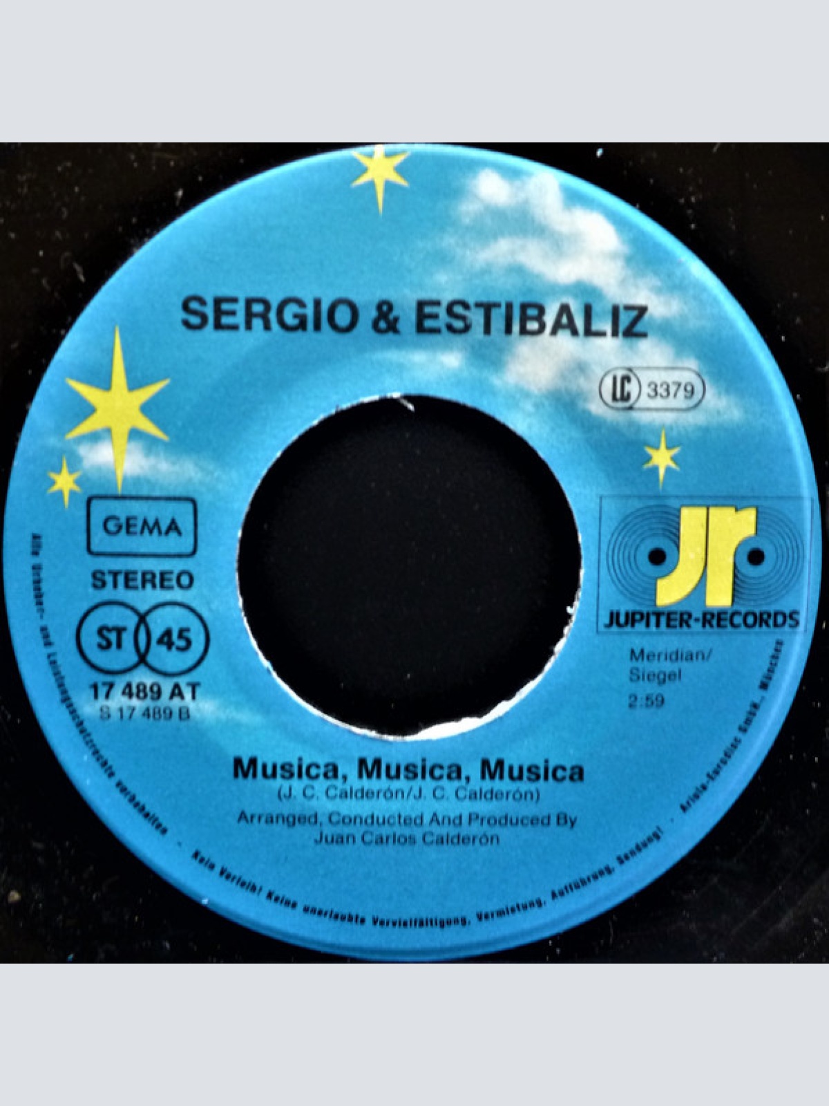 Vinyl / Sergio & Estibaliz* - La Llamada / Música, Música, Música