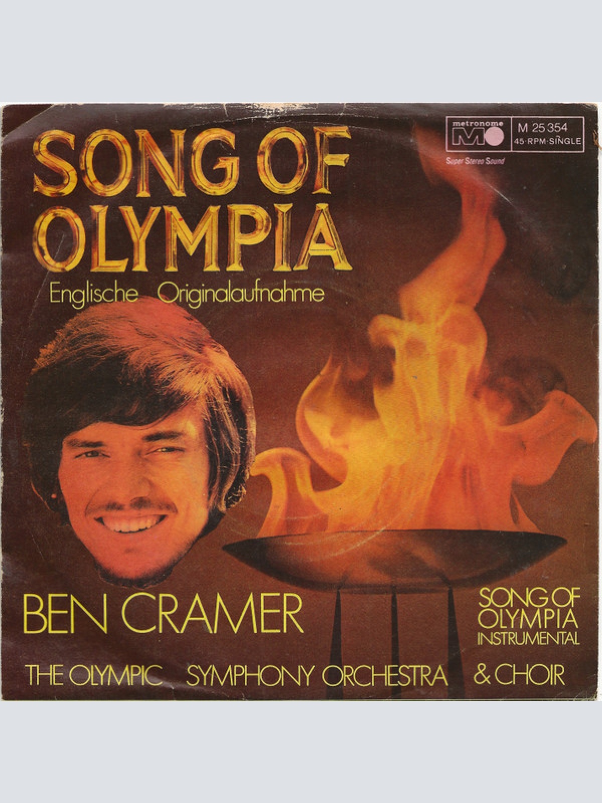 Vinyl / Ben Cramer, The Olympic Symphony Orchestra & Choir - Song Of Olympia