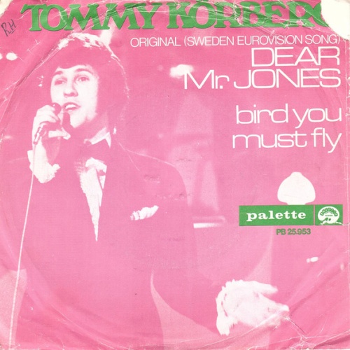 Vinyl / Tommy Körberg - Dear Mr. Jones (Judy Min Vän)