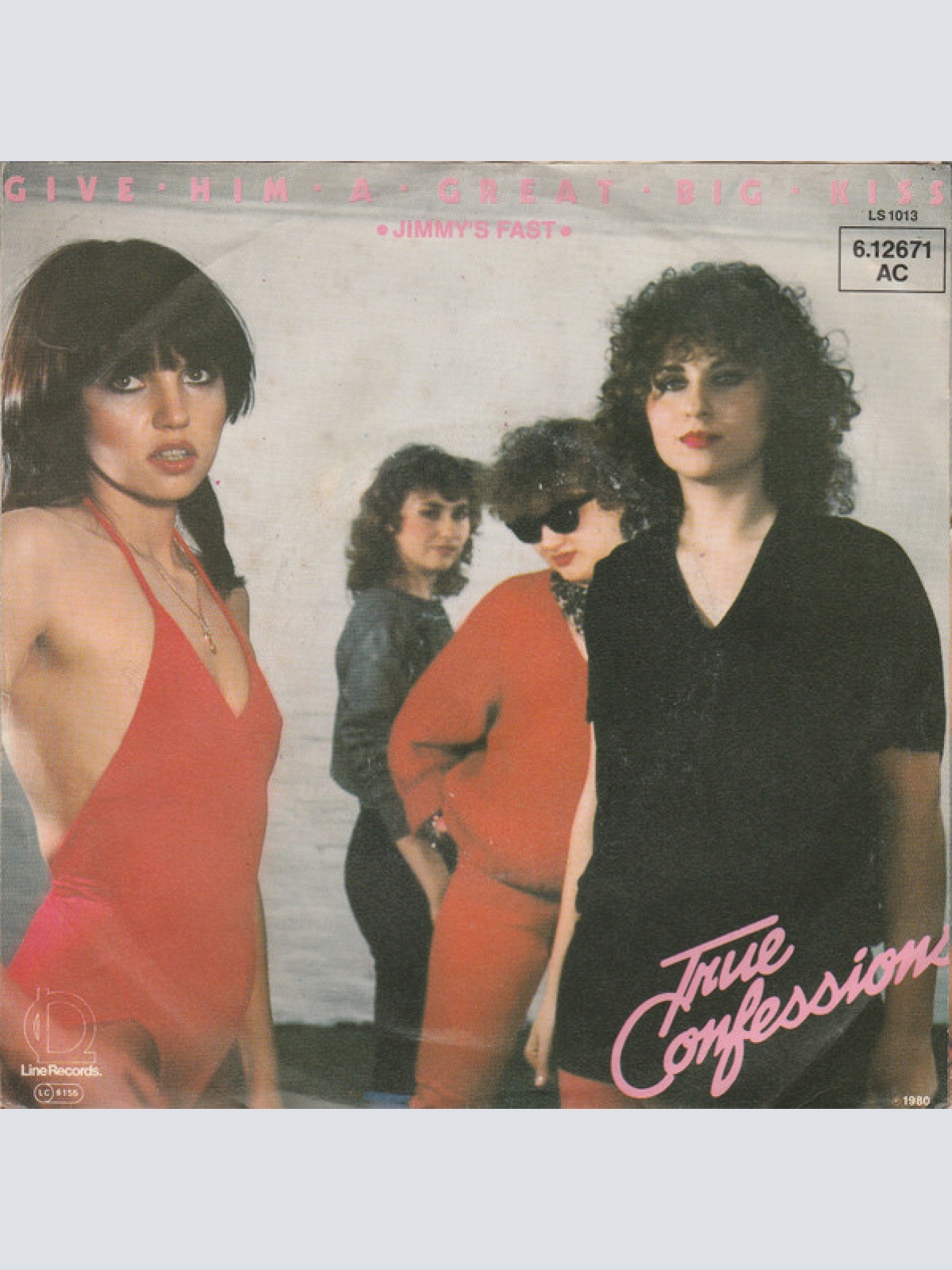 Vinyl / True Confessions - Give Him A Great Big Kiss
