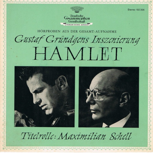 Vinyl / Gustaf Gründgens, Maximilian Schell - Hamlet - Hörproben Aus Der Gesamt-Aufnahme
