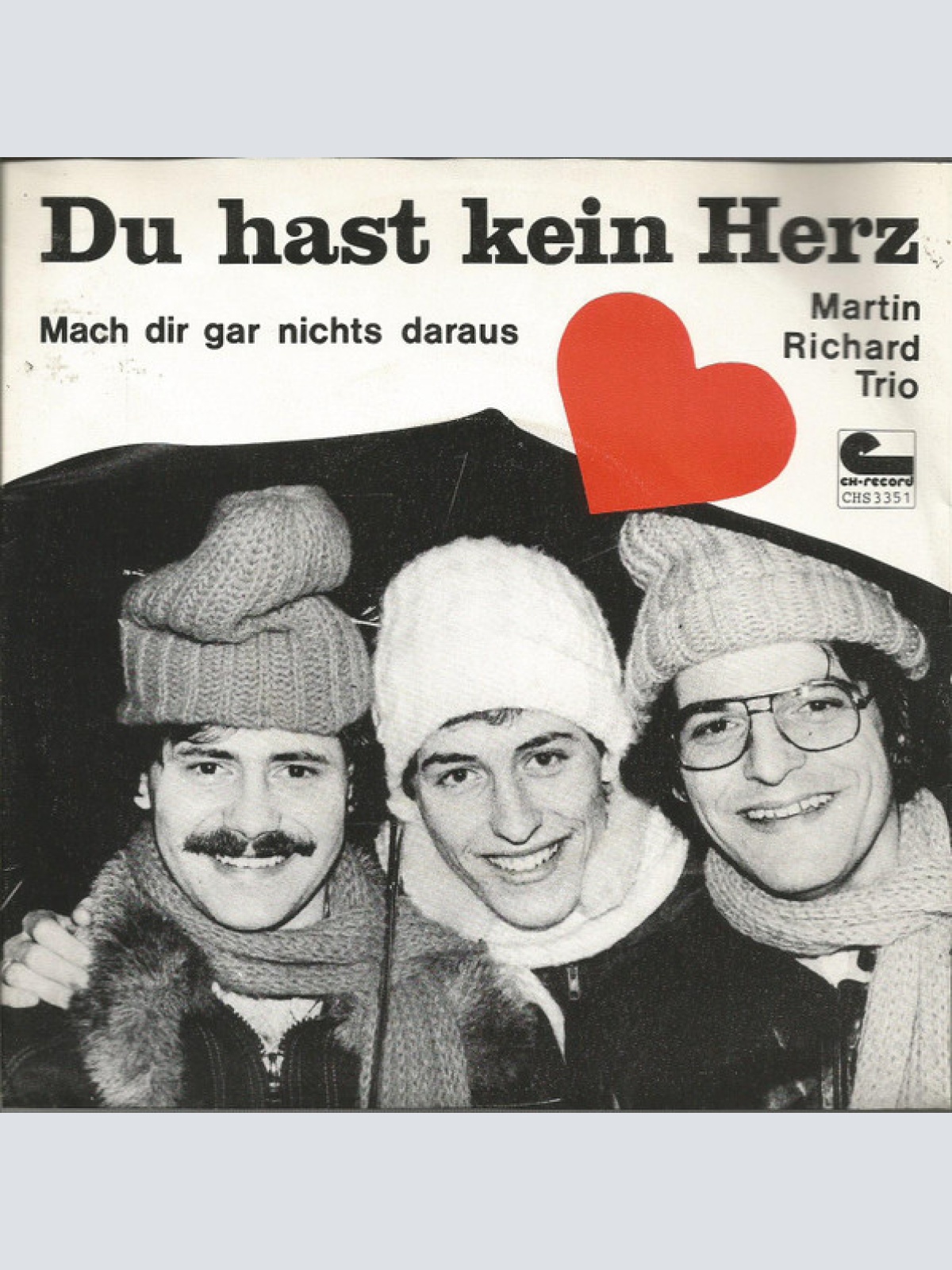 Vinyl / Martin Richard Trio - Du Hast Kein Herz