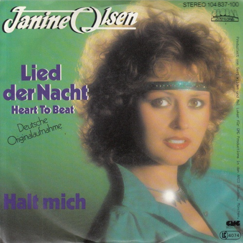 Vinyl / Janine Olsen - Lied Der Nacht (Heart To Beat) / Halt Mich