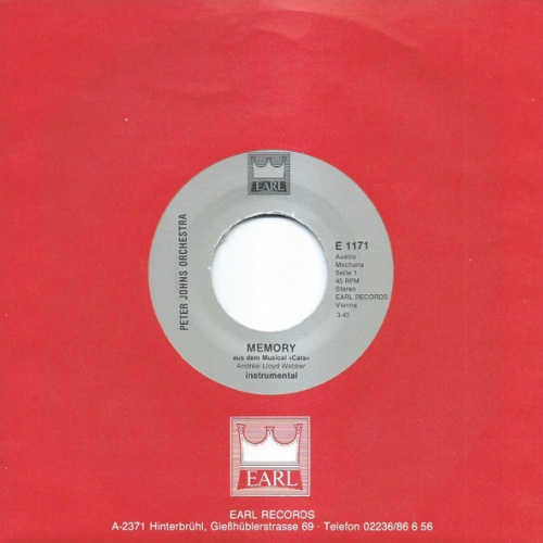 Vinyl / Peter Johns Orchestra - Memory