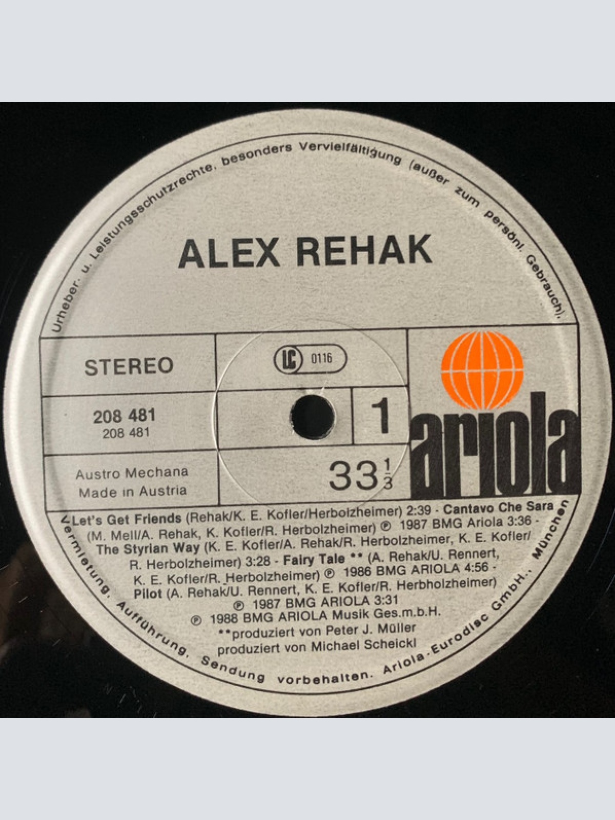 Vinyl / Alex Rehak - Alex Rehak