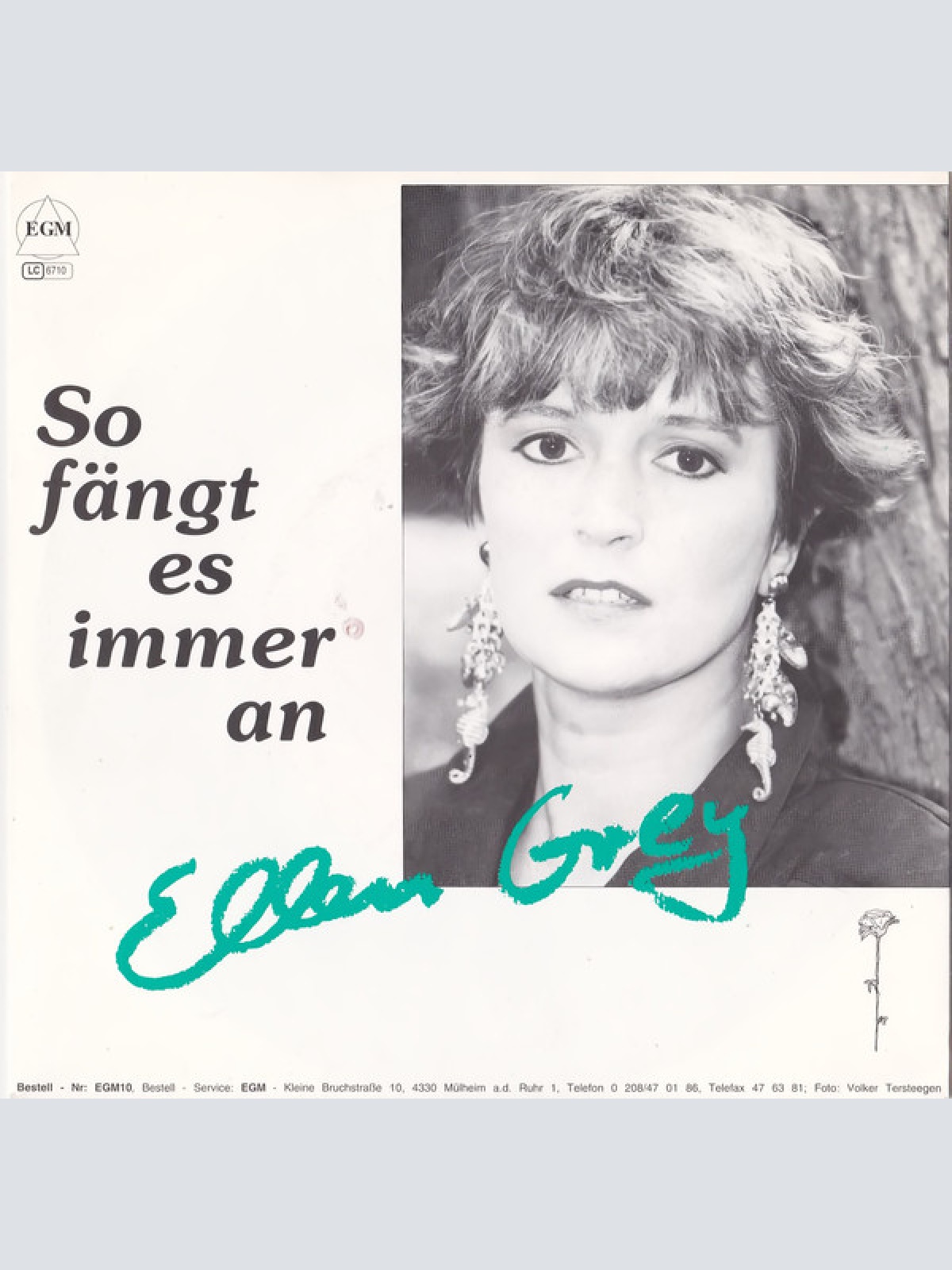 Vinyl / Ellen Grey - So Fängt Es Immer An