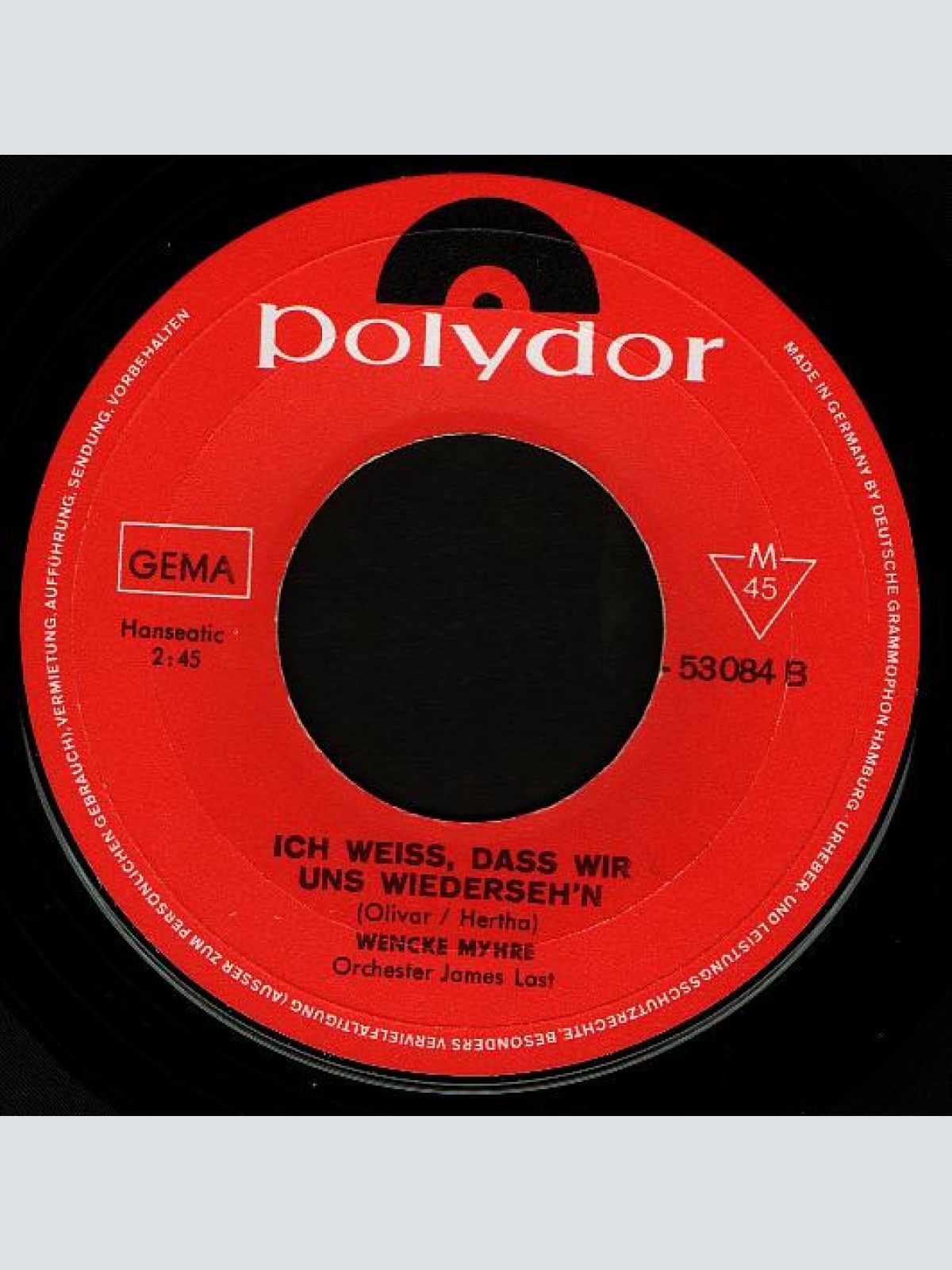 Vinyl / Wencke Myhre - Die Liebe Im Allgemeinen