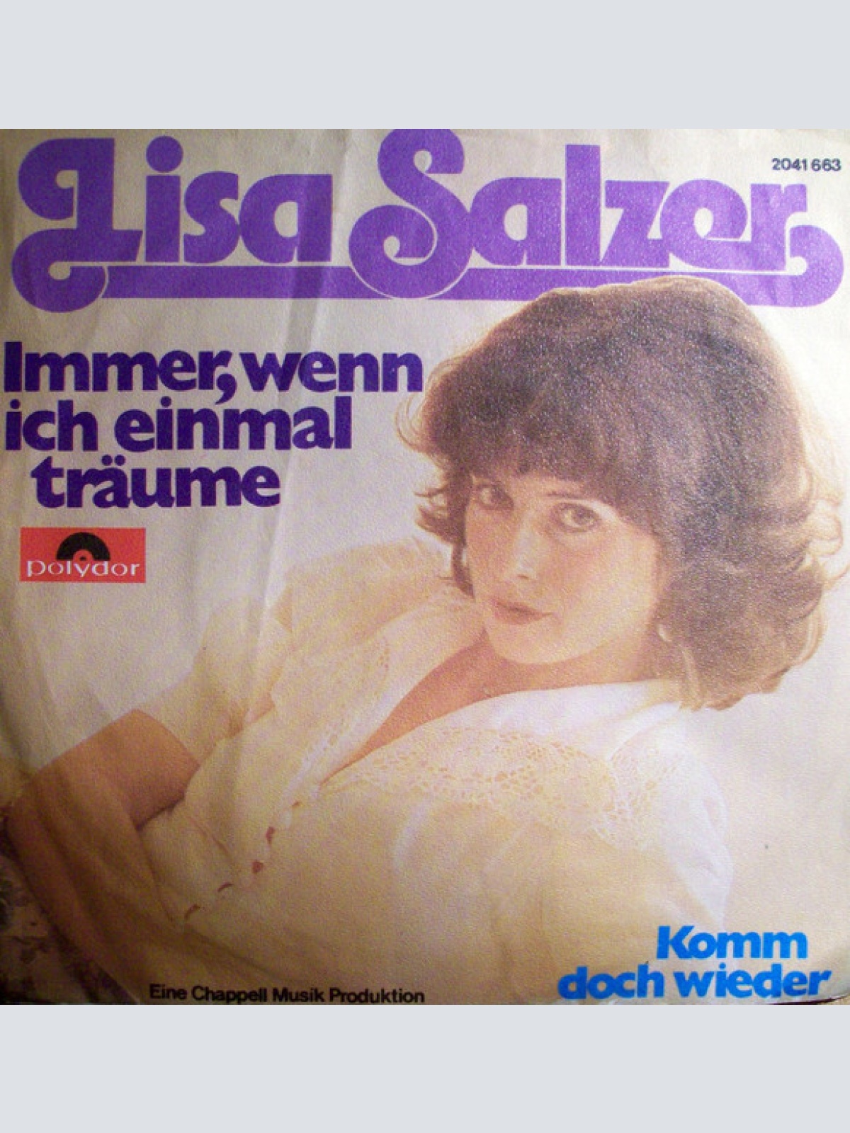 Vinyl / Lisa Salzer - Immer, Wenn Ich Einmal Träume