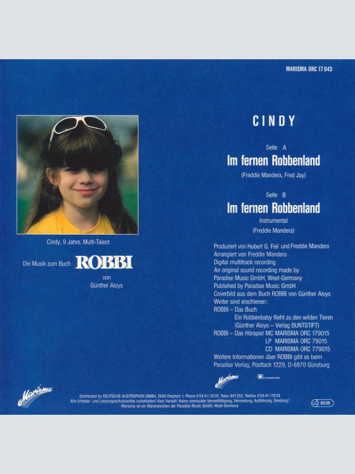 Vinyl / Cindy (62) - Im Fernen Robbenland