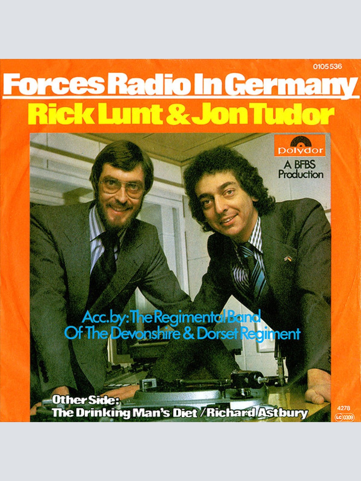 Vinyl / Rick Lunt & Jon Tudor, Richard Astbury - Forces Radio In Germany / The Drinking Man's Diet