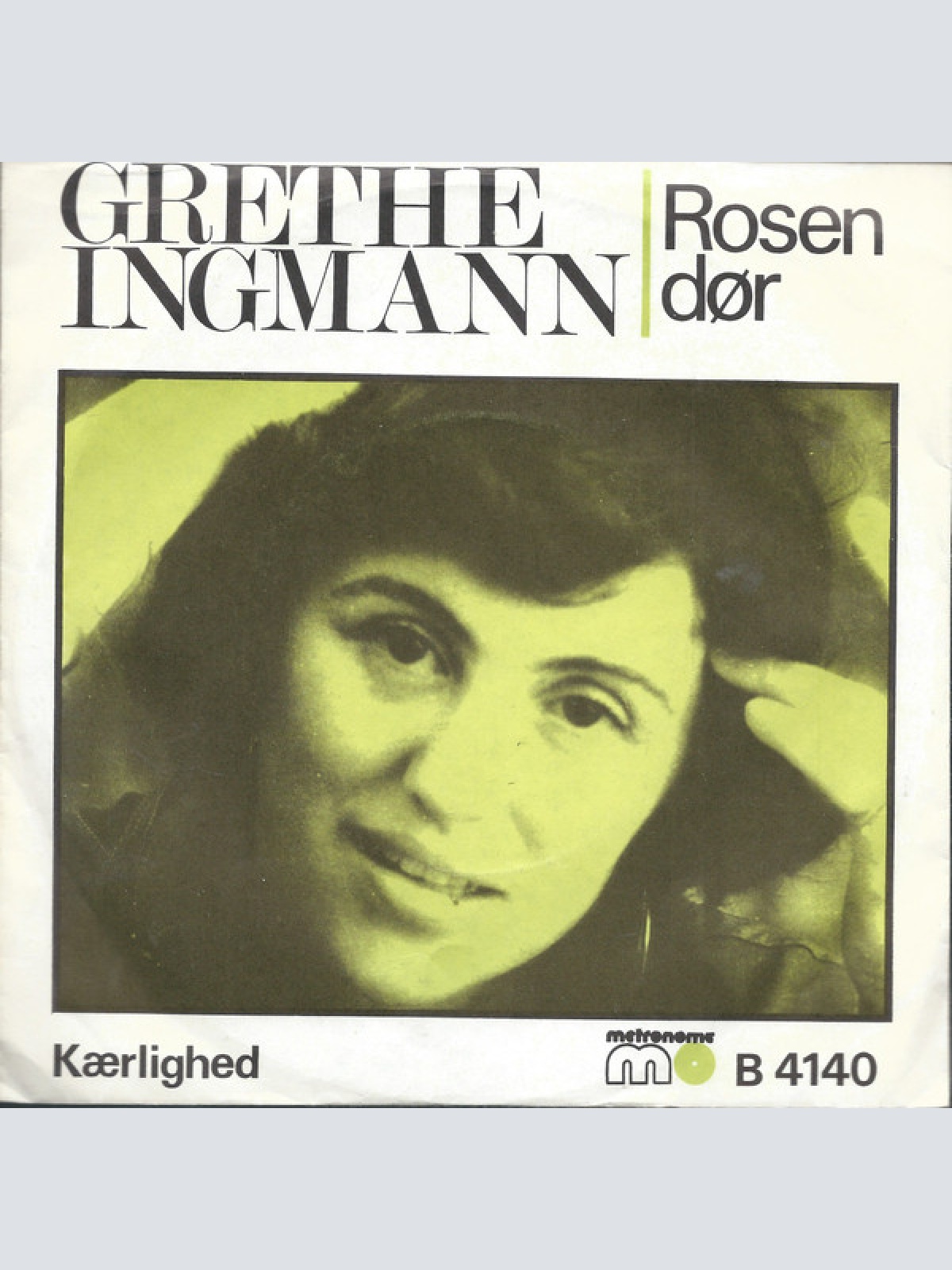 Vinyl / Grethe Ingmann - Rosen Dør