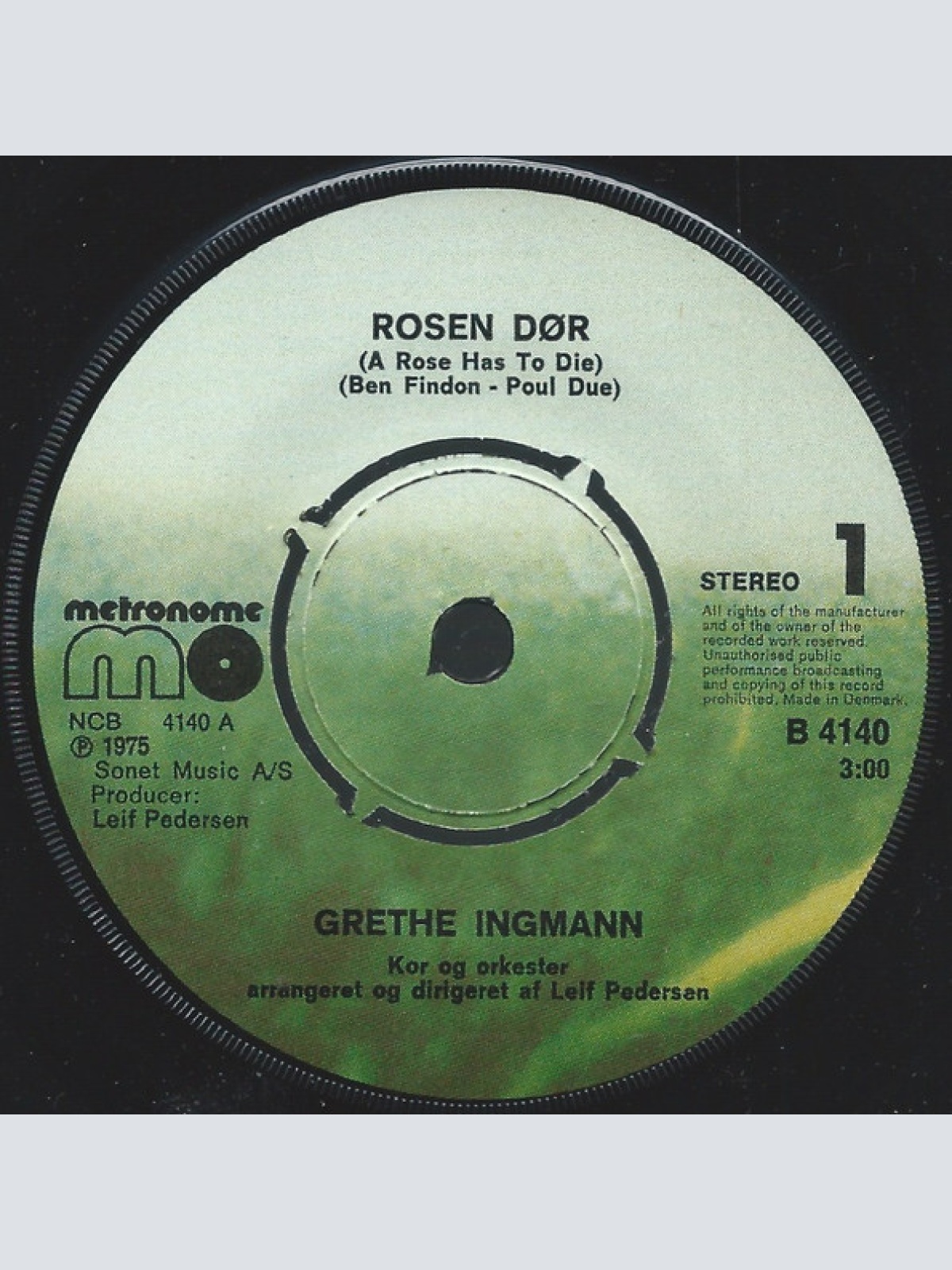 Vinyl / Grethe Ingmann - Rosen Dør