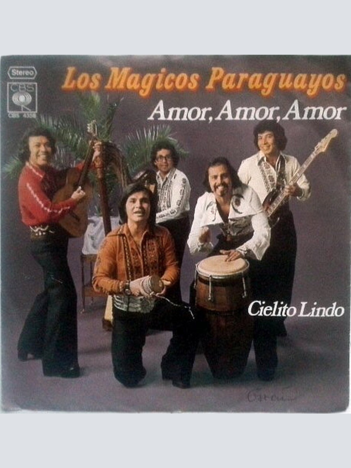 Vinyl / Los Magicos Paraguayos - Amor, Amor, Amor