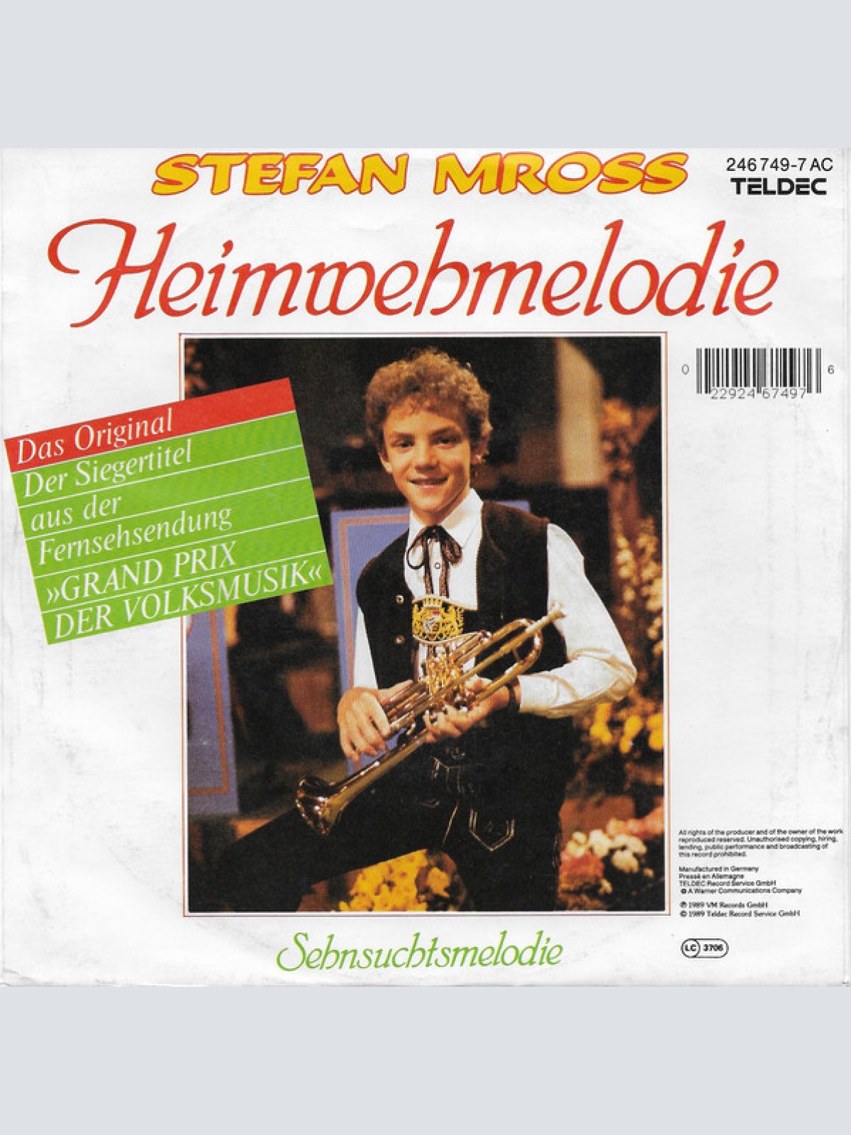 Vinyl / Stefan Mross - Heimwehmelodie