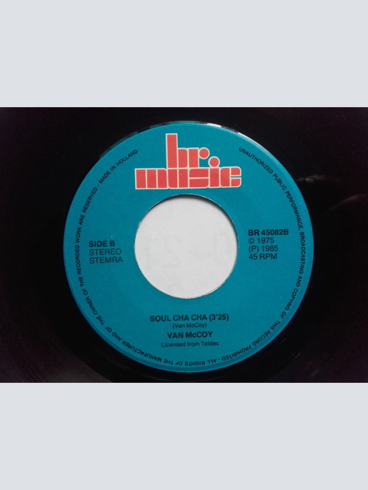 Vinyl / Van McCoy - The Hustle / Soul Cha Cha