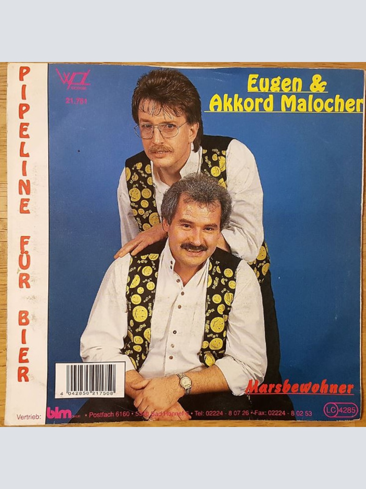 Vinyl / Eugen & Akkord Malocher - Pipeline Für Bier