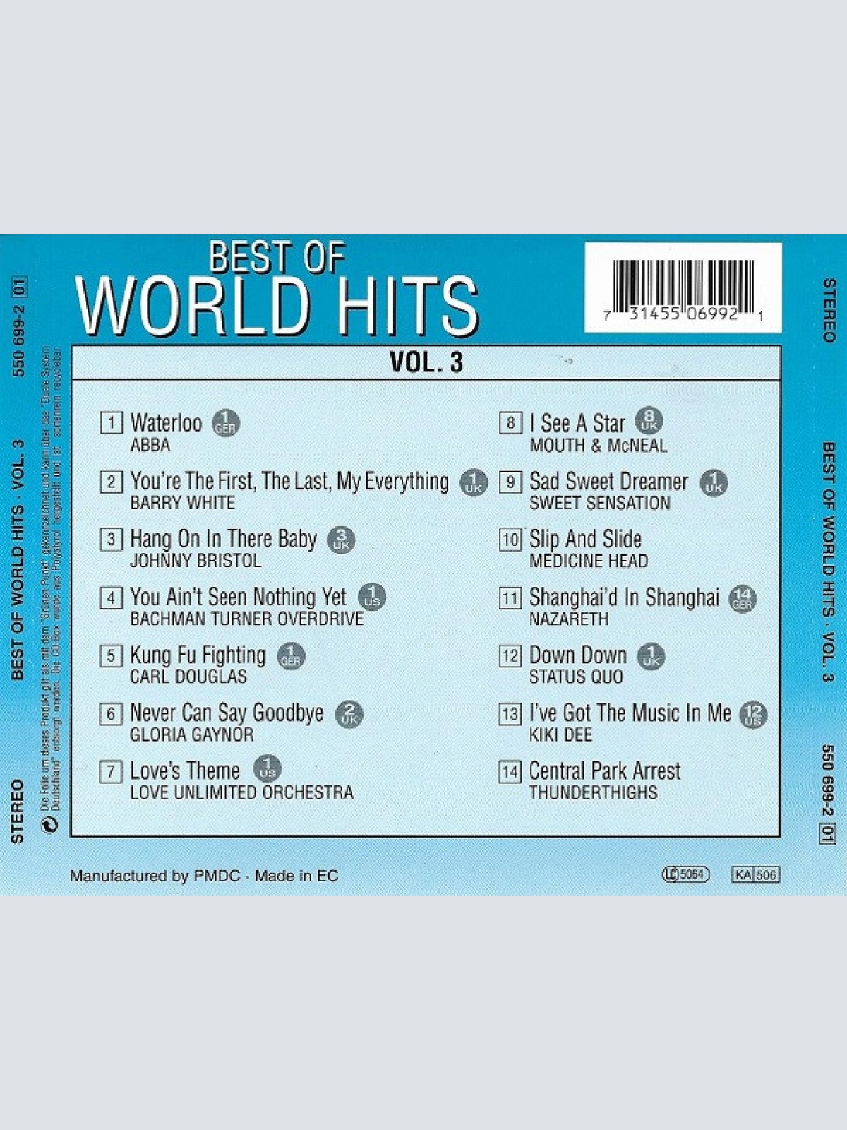 CD / Various - Best Of World Hits Vol. 3