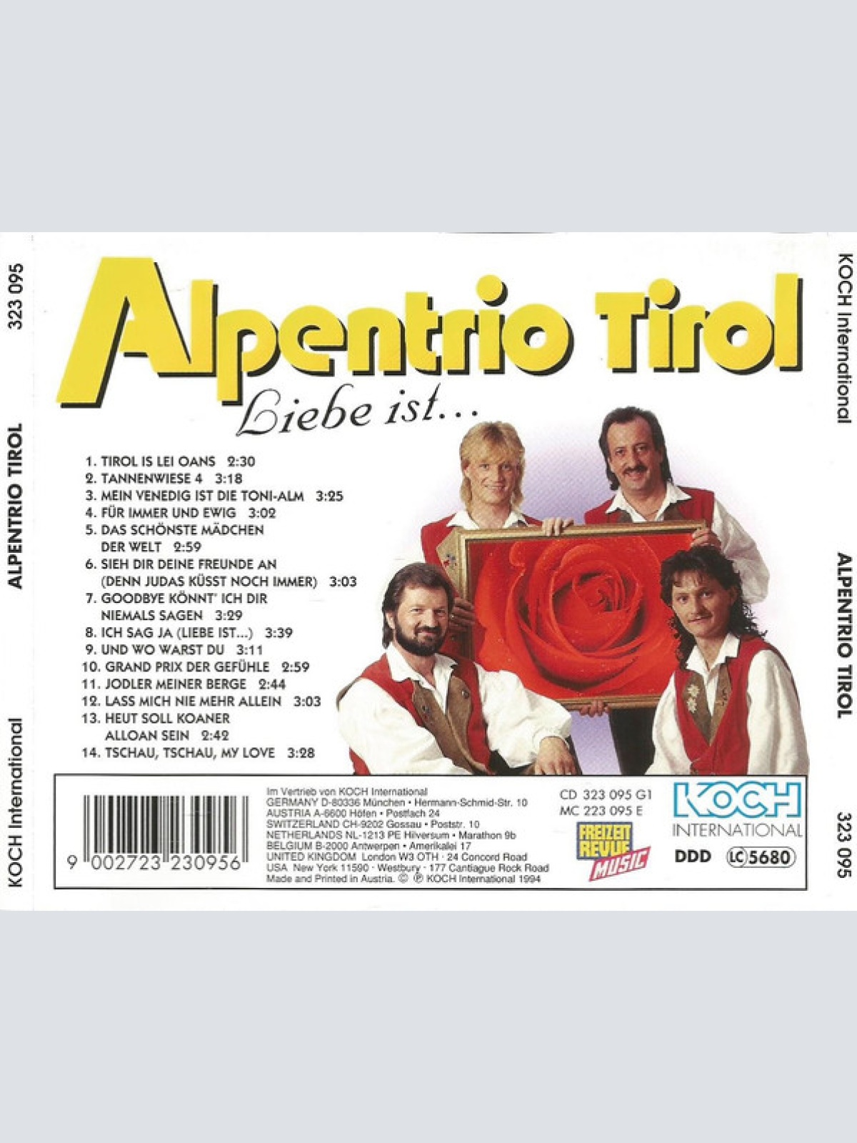CD / Alpentrio Tirol - Liebe Ist...