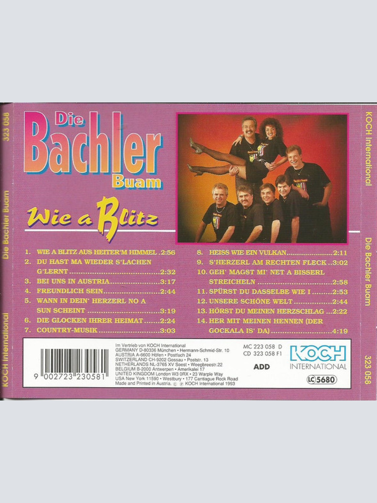 CD / Die Bachler Buam* Mit Evelin* - Wie A Blitz