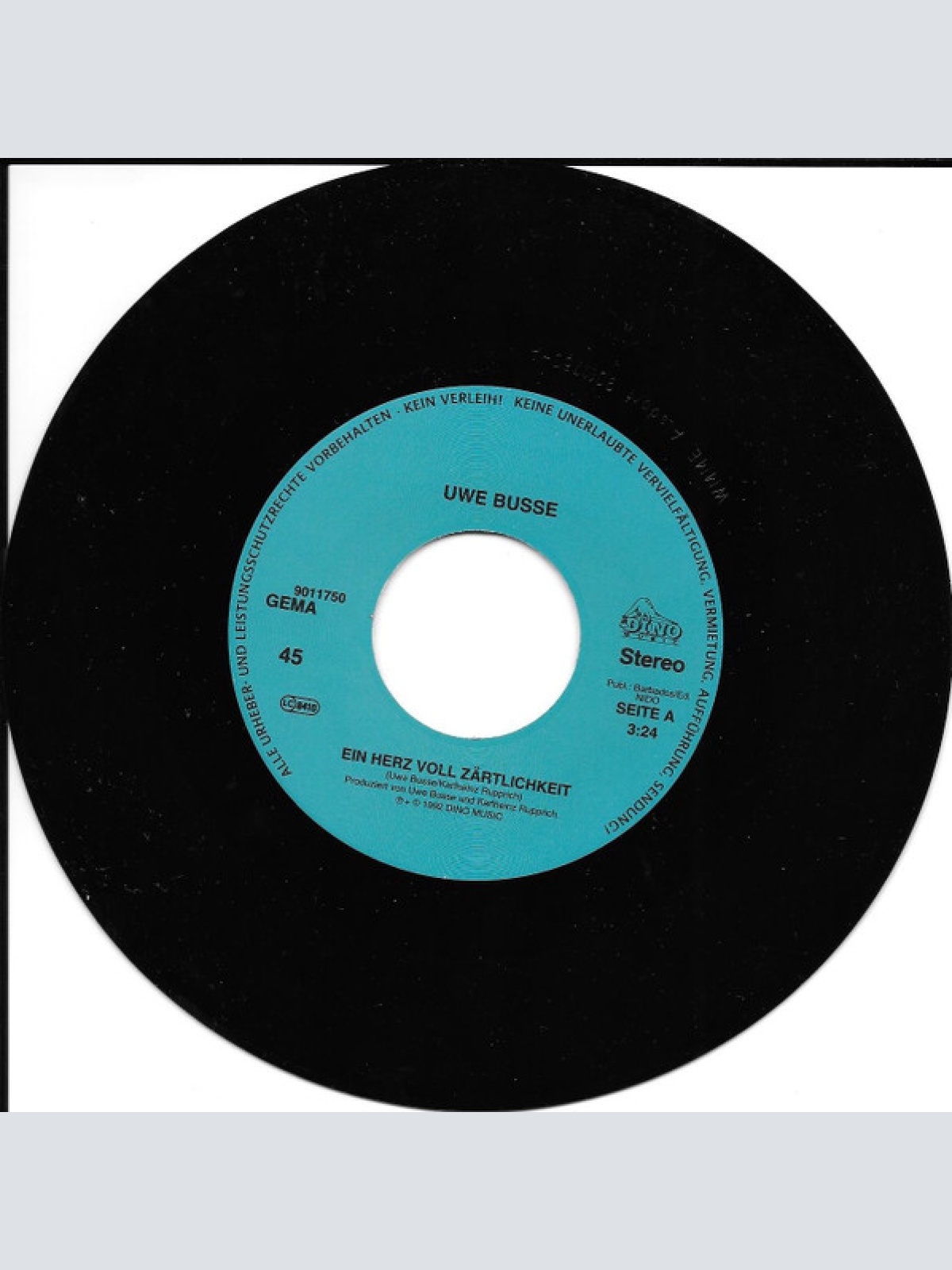 Vinyl / Uwe Busse - Ein Herz Voll Zärtlichkeit