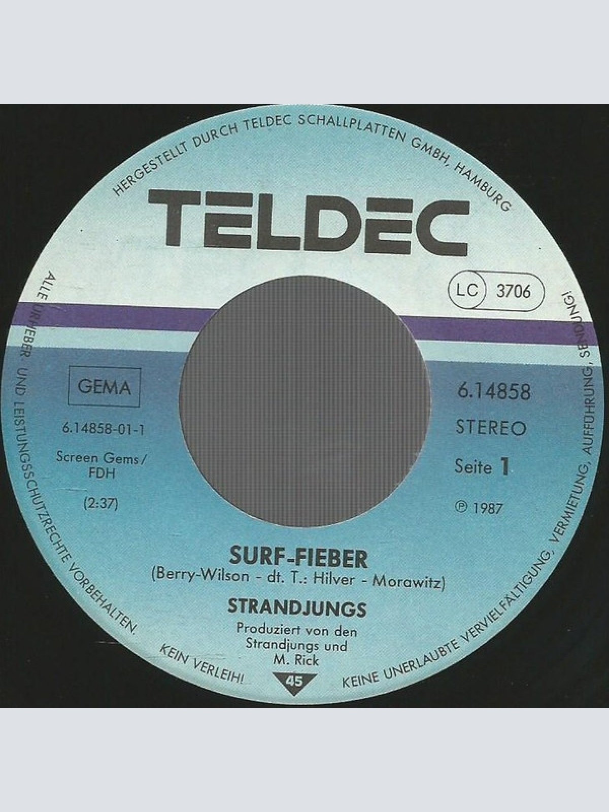 Vinyl / Strandjungs - Surf-Fieber