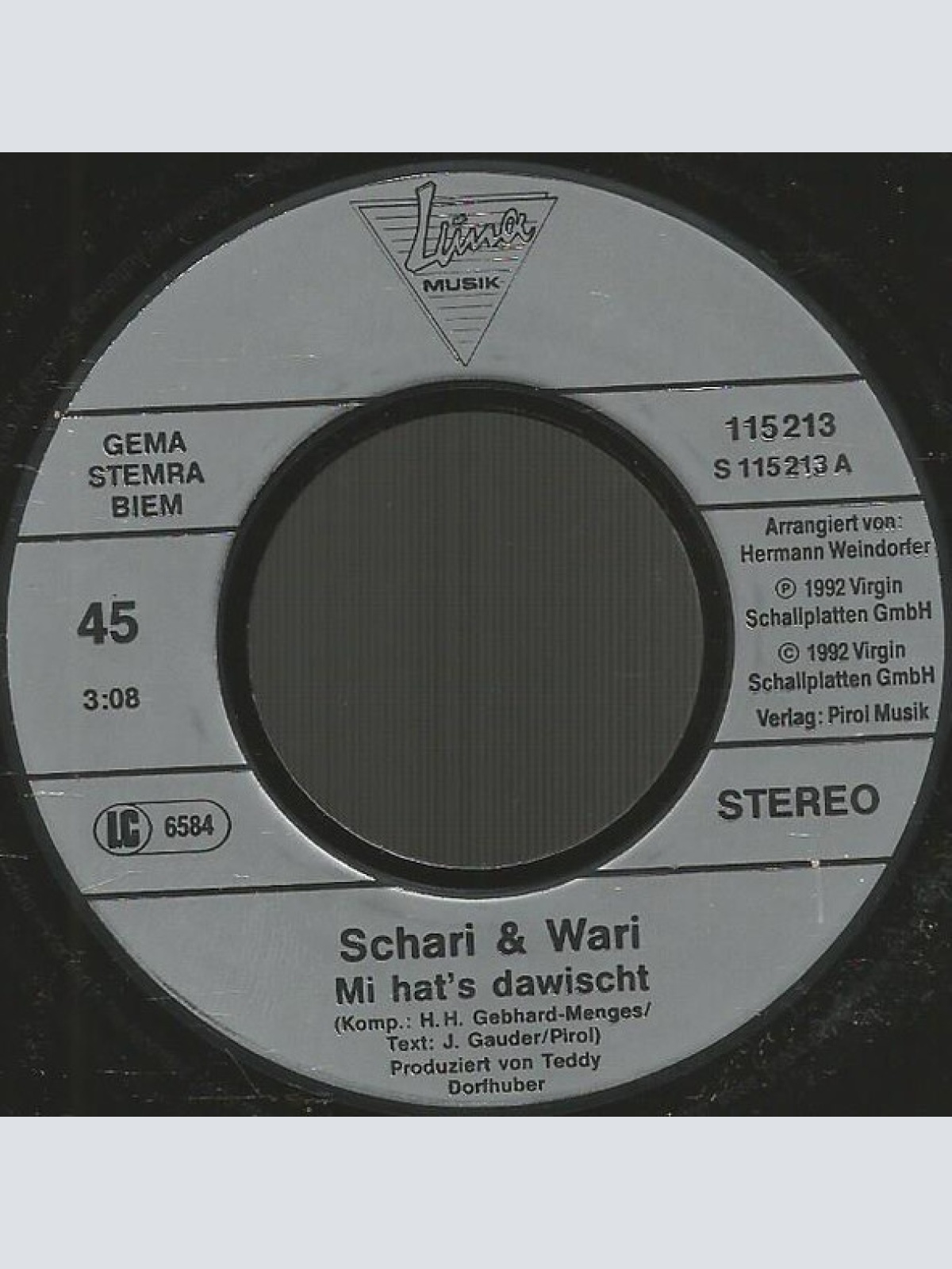 Vinyl / Schari & Wari - Mi Hat's Dawischt
