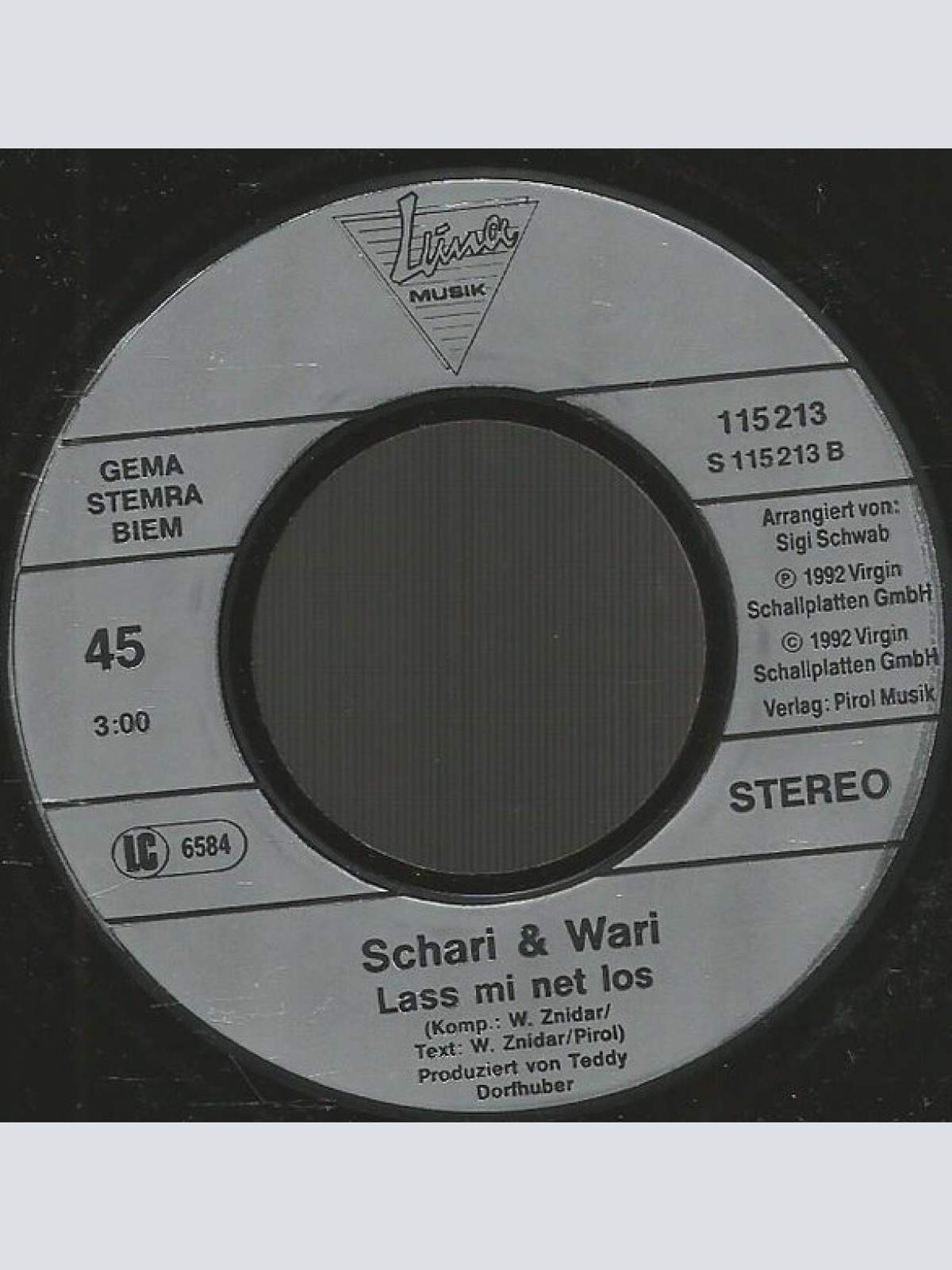 Vinyl / Schari & Wari - Mi Hat's Dawischt