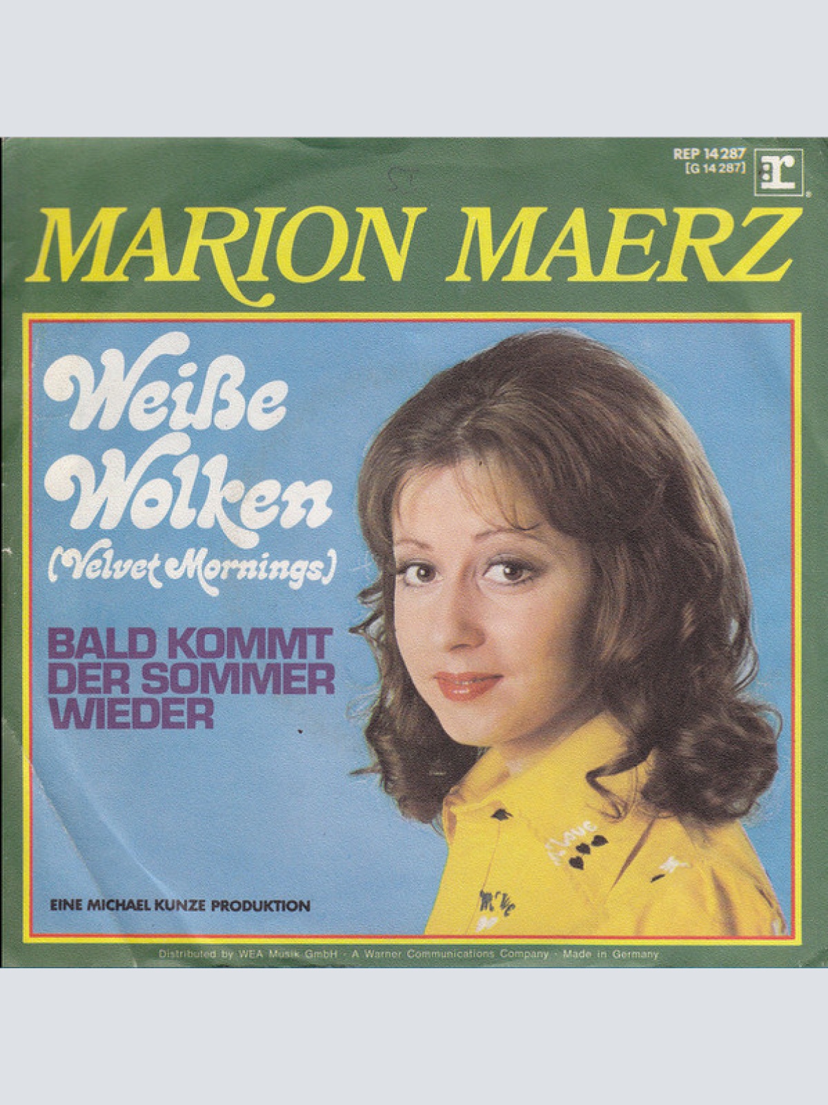 Vinyl / Marion Maerz - Weiße Wolken (Velvet Mornings)