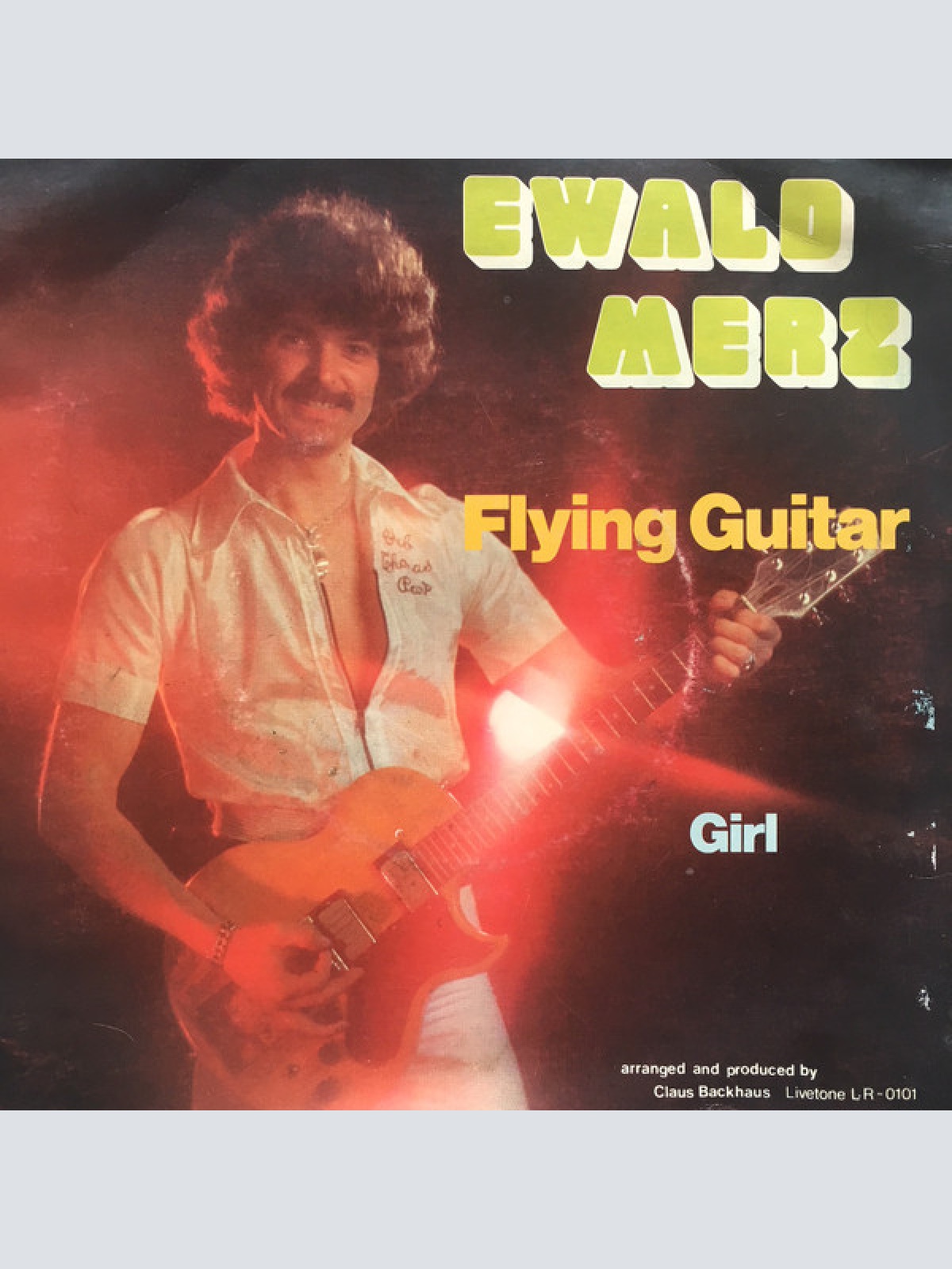 Vinyl / Ewald Merz - Flying Guitar / Girl