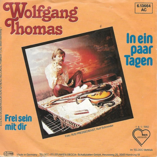 Vinyl / Wolfgang Thomas (4) - In Ein Paar Tagen