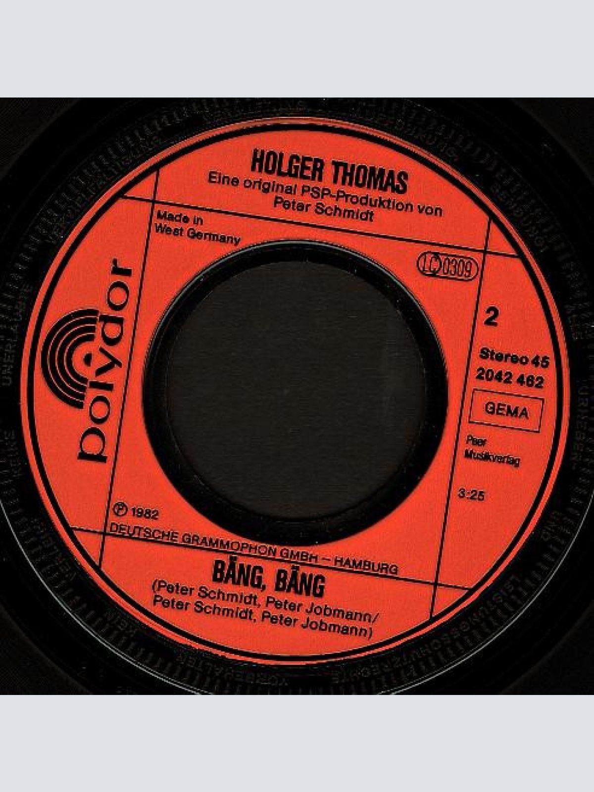 Vinyl / Holger Thomas - Marie, Marie