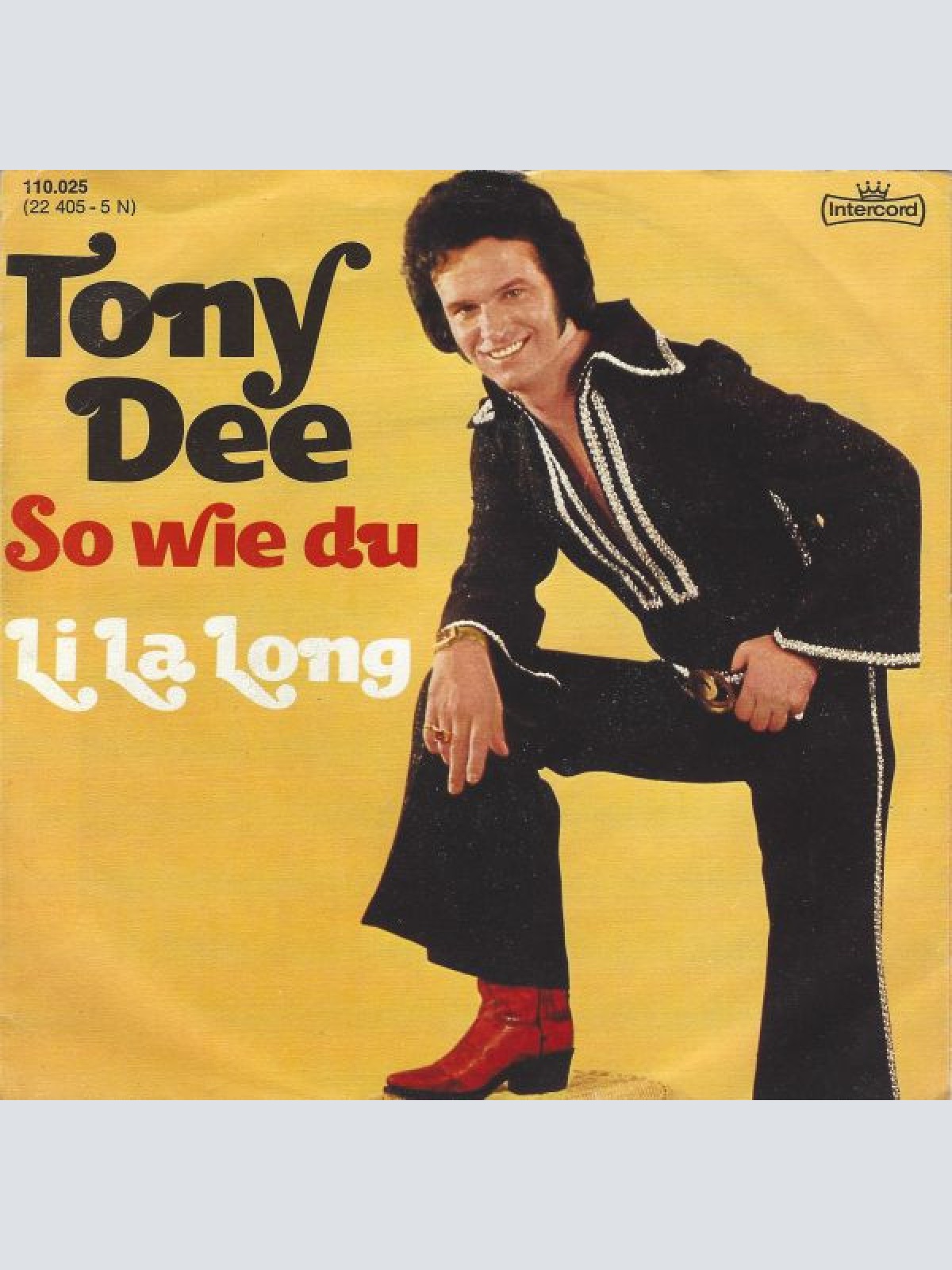Vinyl / Tony Dee (2) - So Wie Du / Li La Long
