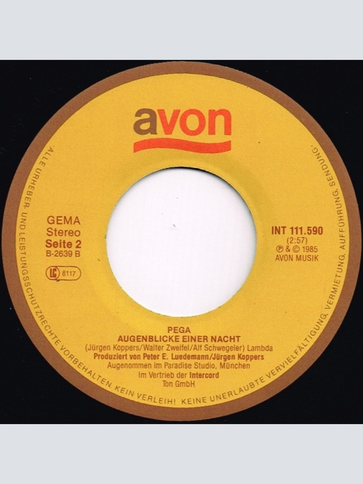 Vinyl / Pega - Tahiti Tamouré