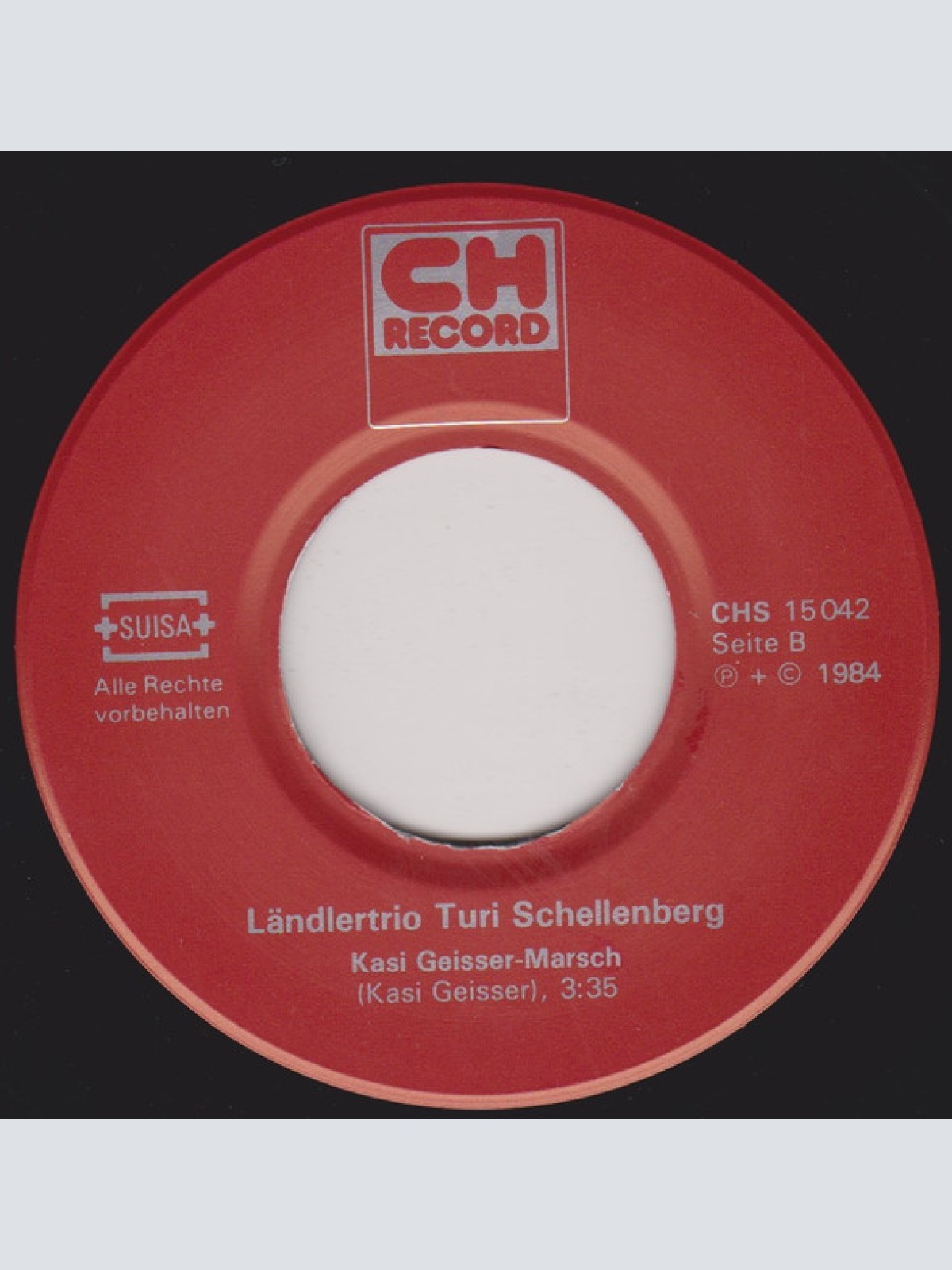 Vinyl / Ländlertrio Turi Schellenberg - Gaat S Eso? / Kasi Geisser-Marsch