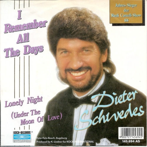 Vinyl / Dieter Schwedes - I Remember All The Days