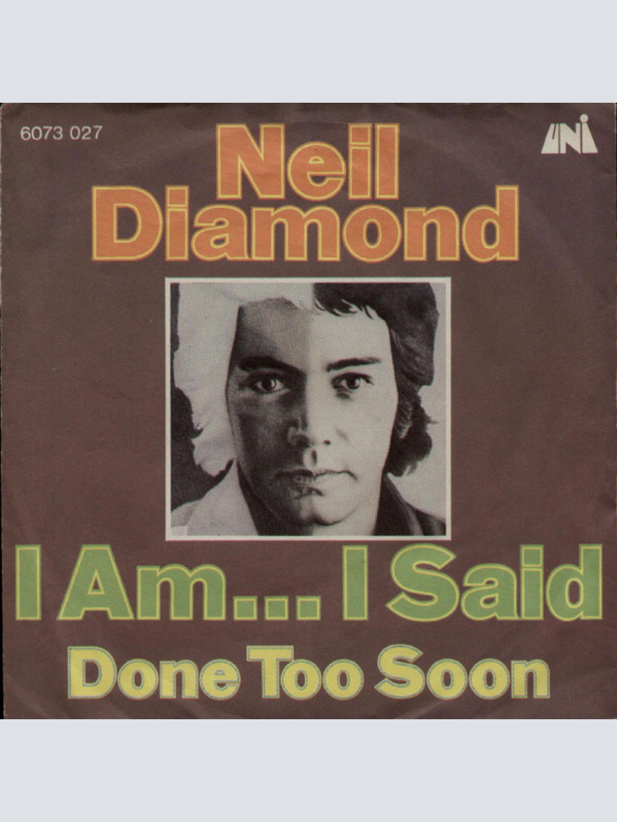 Vinyl / Neil Diamond - I Am... I Said