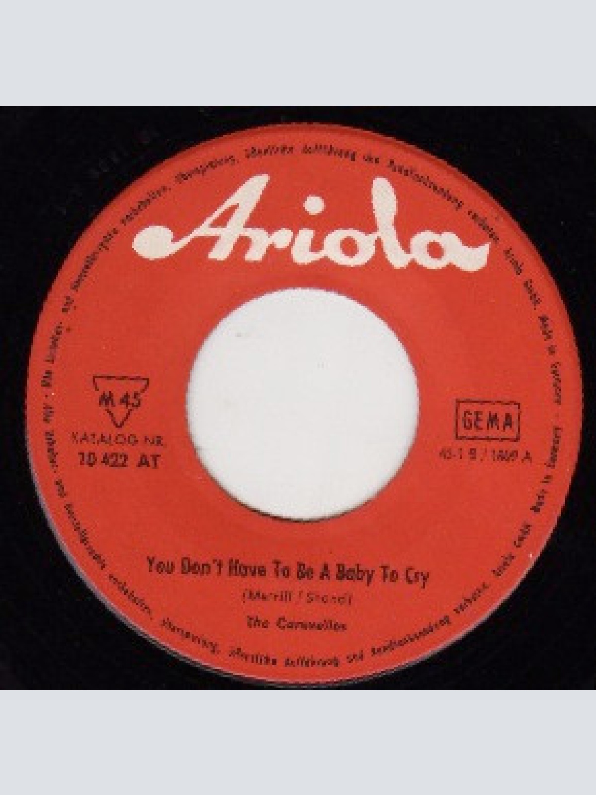 Vinyl / The Caravelles - You Don't Have To Be A Baby To Cry