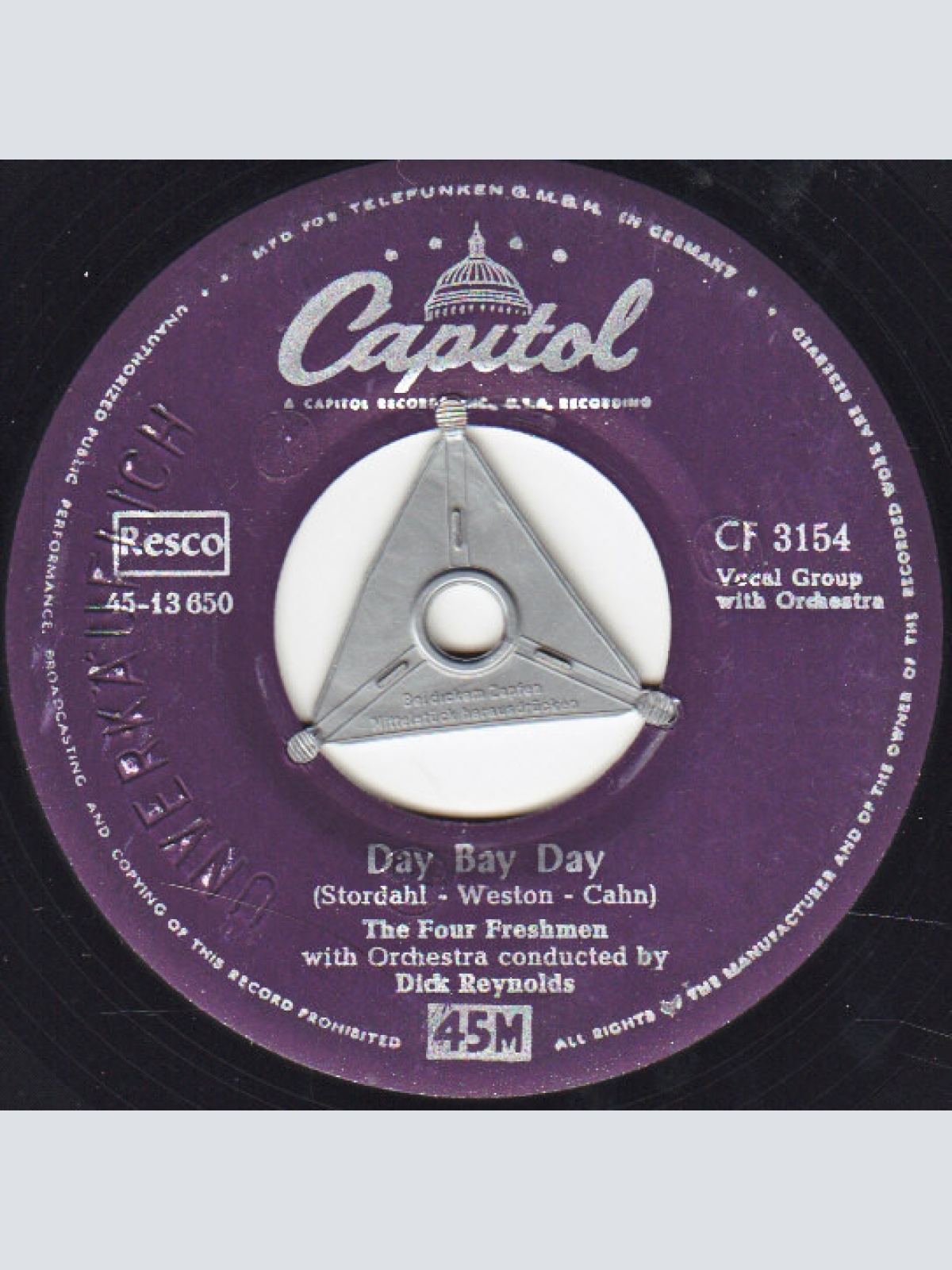 Vinyl / The Four Freshmen - Day By Day / How Can I Tell Her