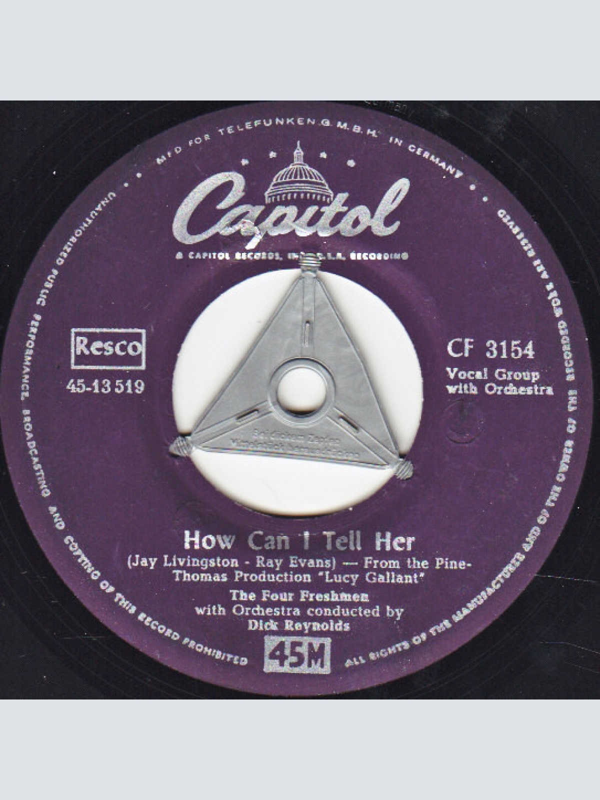 Vinyl / The Four Freshmen - Day By Day / How Can I Tell Her