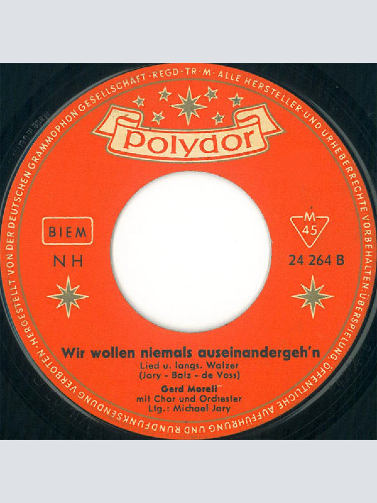 Vinyl / Gerd Morell - Einmal Noch Zu Hause Sein