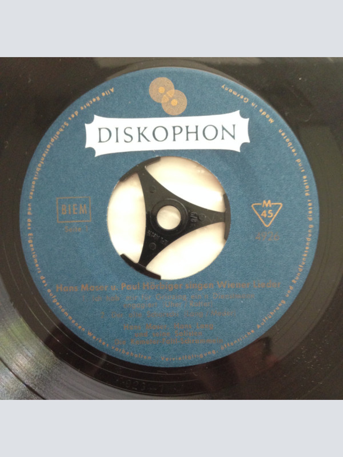 Vinyl / Hans Moser, Paul Hörbiger - Singen Wiener Lieder