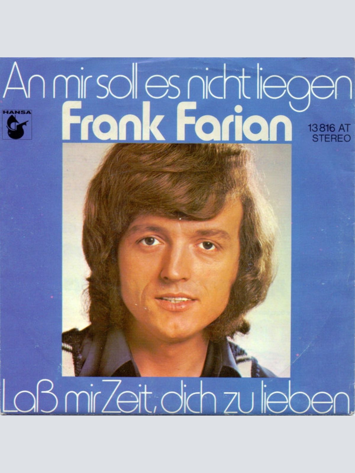 Vinyl / Frank Farian - An Mir Soll Es Nicht Liegen