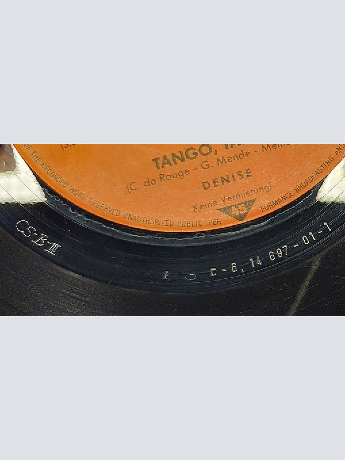 Vinyl / Denise (13) - Tango