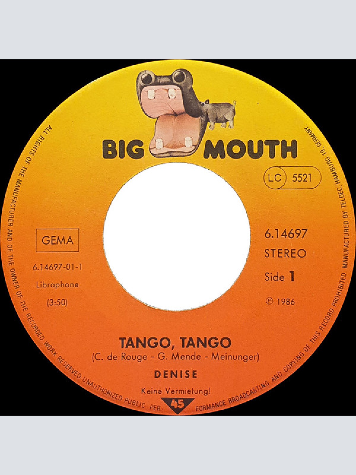 Vinyl / Denise (13) - Tango